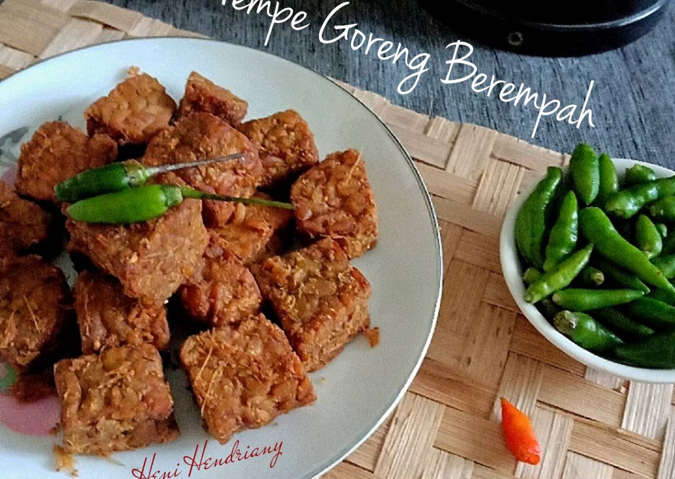 Tempe Goreng Berempah