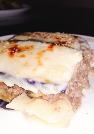 Una foto de Moussaka