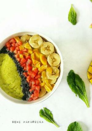 Foto resep Mango Green Smoothie