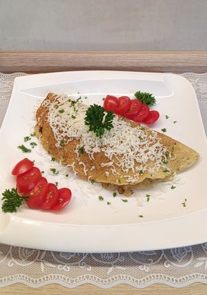 Tócsniba bújtatott csirkés ragu recept fotója