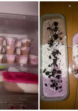 Foto resep Es cream..