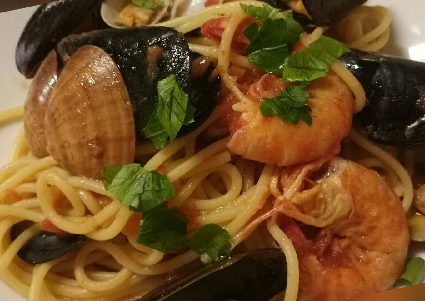 Spaghetti allo scoglio