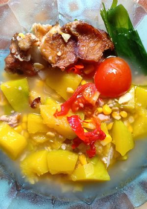 Foto resep Sayur Sereh Kunyit Geprek (khas lubuk Linggau)