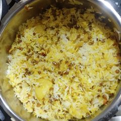 Masoor pulao A picture of Masoor pulao.