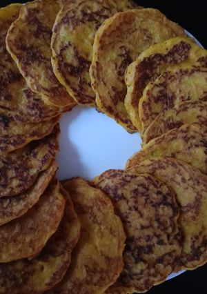 صورة لوصفة بان كيك مالح بمكونات بسيطة جدا 😋😋