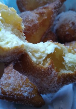 Una foto de Tortas fritas dulces italianas