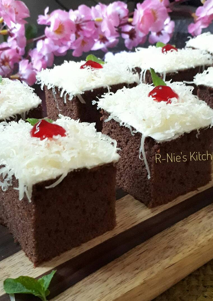 Foto resep Sponge Cake Coklat Potong