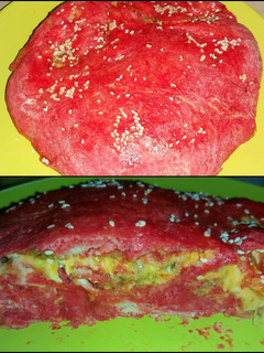 A picture of Stuffed Beef Burger.