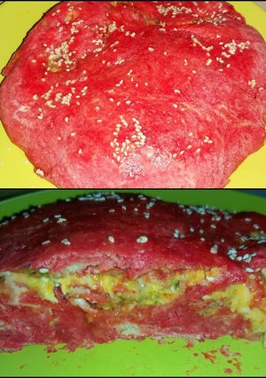 A picture of Stuffed Beef Burger.
