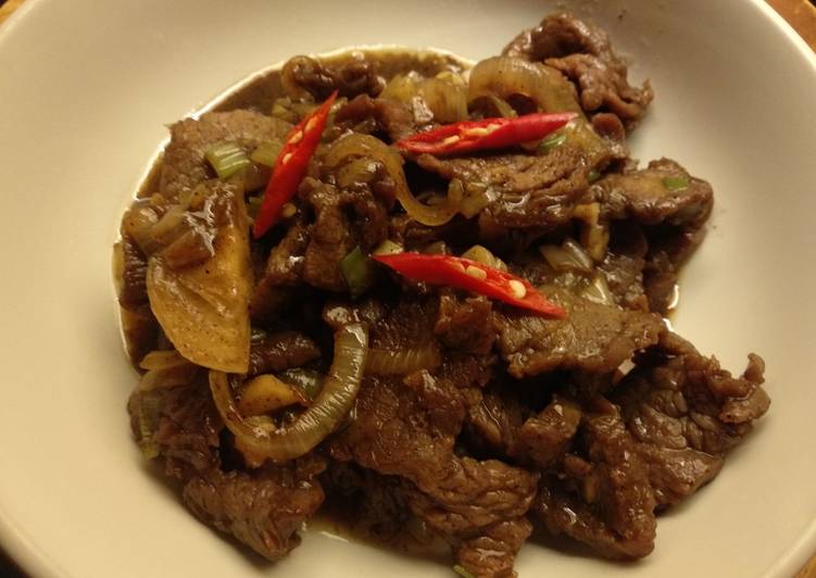 Beef Teriyaki rasa Steak