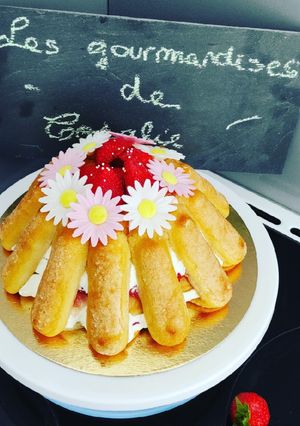 Une photo de Charlotte aux fraises