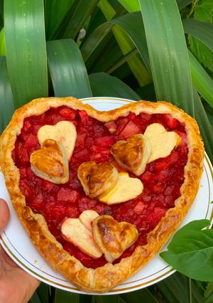 Une photo de Tarte aux pommes rapide et originale