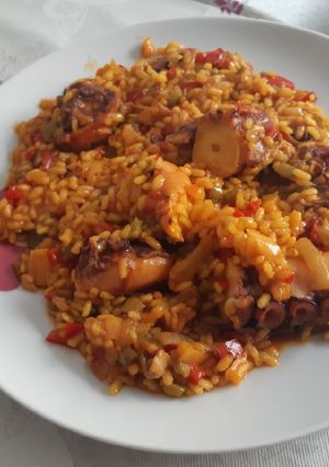Foto principal de Arroz y pulpo