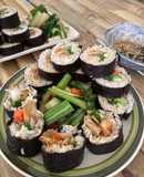 Cơm cuộn chay - Kimbap chay