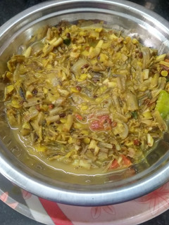 செட்டிநாடு ஸ்டைல் வாழைப்பூ கூட்டு கறி (chettinad Style Vaalaipoo kootu kari recipe in Tamil) செய்முறை முக்கிய புகைப்படம்