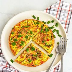 A picture of Spanish omelette.