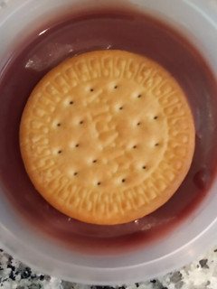 Una foto de Flan Potax con Arándanos