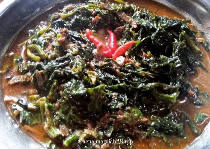 How To Make Yummy Rendang Daun Singkong