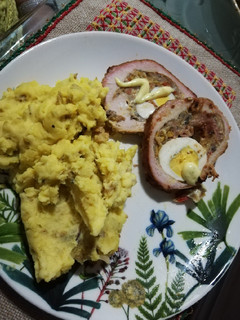 Una foto de Lomo de cerdo relleno