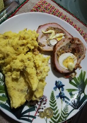 Una foto de Lomo de cerdo relleno