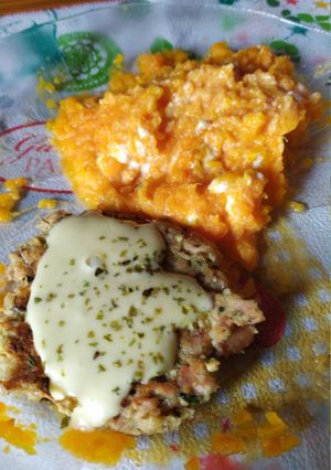 Una foto de Hamburguesas de pollo