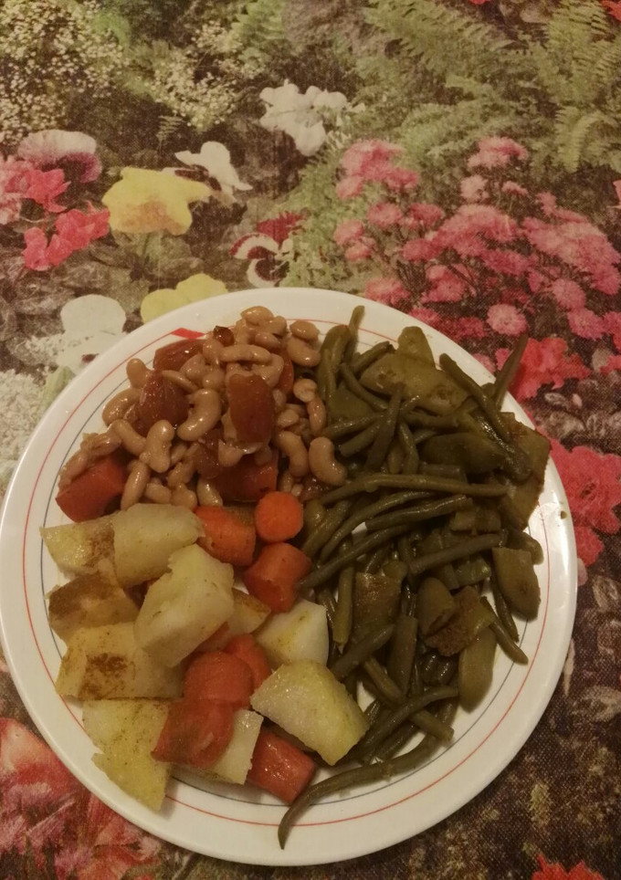 Una foto de Verduras