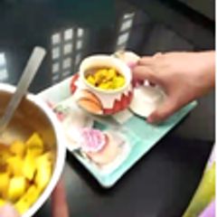 A picture of Instant raw mango pickle without oil.