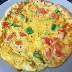 My Nice Omelette for Lunch today. 😁 A picture of My Nice Omelette for Lunch today. 😁.