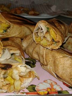 صورة لوصفة سندويشات طاووق