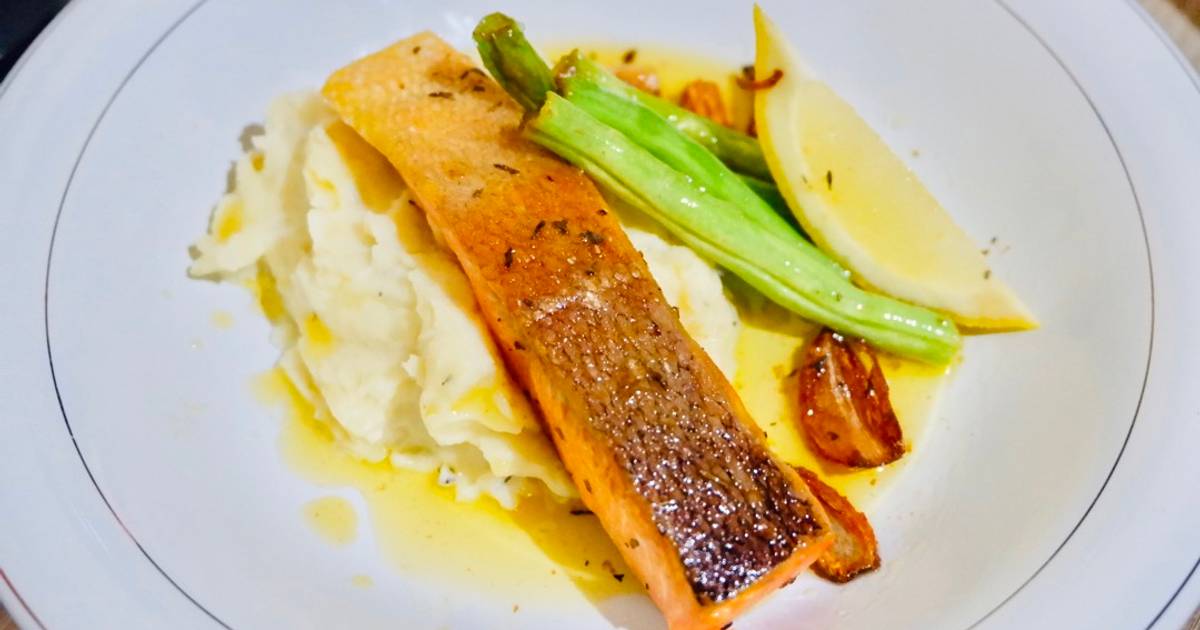 Resep Salmon Garlic Lemon Butter Sauce Oleh Keiyonaa Cookpad