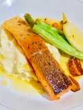 Salmon Garlic Lemon Butter Sauce