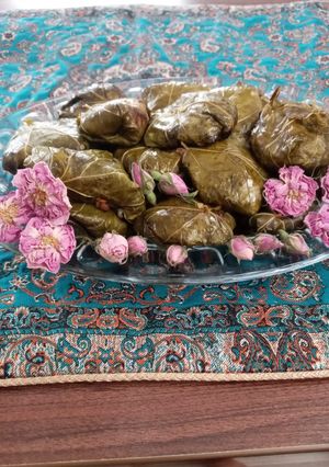 عکسی از دستور دلمه