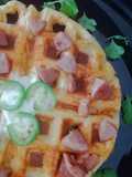 Chaffle jalapeño🧇🌶️