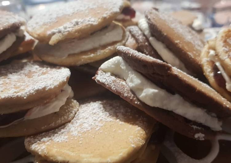 Dorayaki di farina di avena