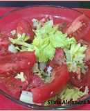 Ensalada de tomate y apio