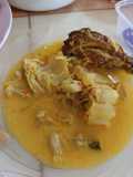 Lodeh tewel manisa + ikan panggang & ceceg sapi