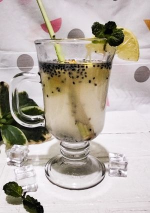Foto resep Es serai selasih