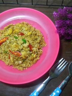 Foto resep Nasi goreng ayam kecap