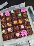 Fudgy Brownies Toping Hias