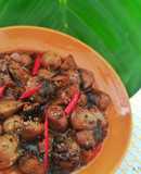 Nấm rơm kho tiêu