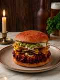 Burger z chili con carne