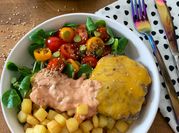 Une photo de recettes minceur steak de boeuf