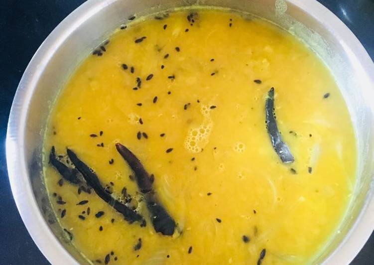 How to Prepare Any-night-of-the-week Red lentil(masoor daal)