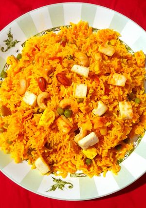 A picture of Veg Dum Biryani.