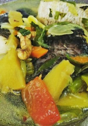 Foto resep Kuah kuning ikan gabus