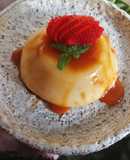 Panna cotta de choclo
