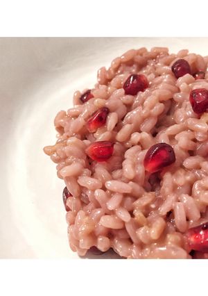 Foto di Risotto alla melagrana
