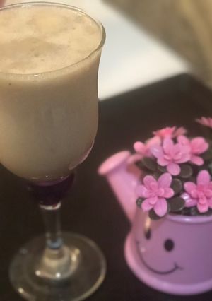 صورة لوصفة عصير موز بالحليب