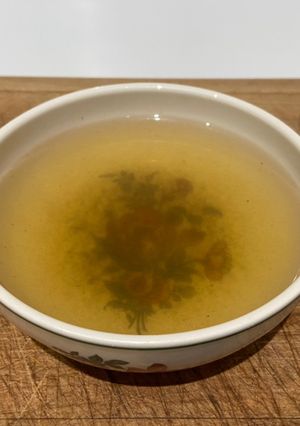 Une photo de Gelé au vin blanc