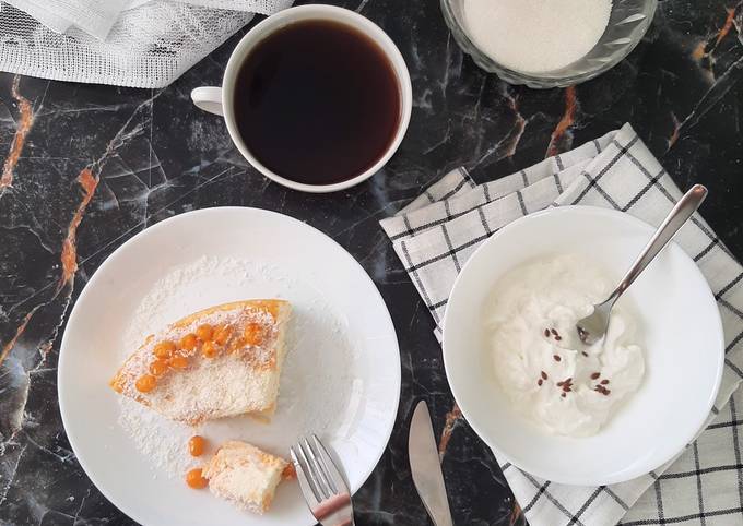 Творожная запеканка с морковью и тыквой